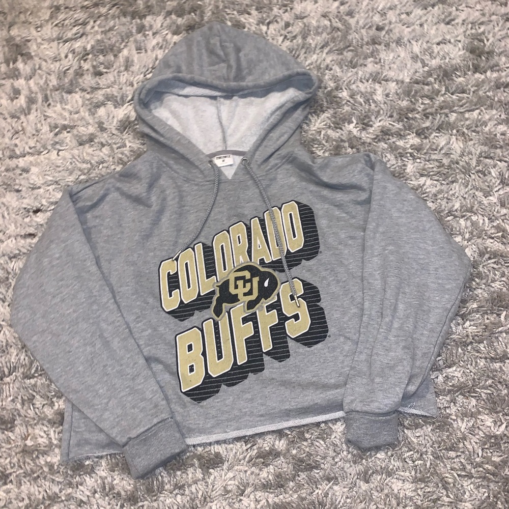 CU Buffs Crop Sweatshirt